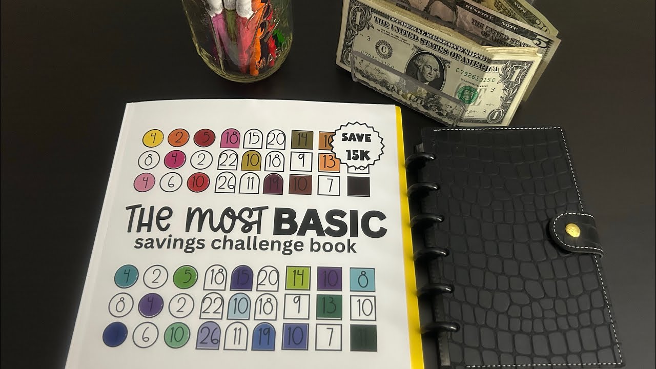 SAVE 15K -THE MOST BASIC SAVINGS CHALLENGE BOOK