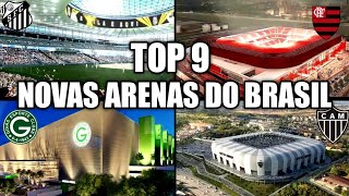 9 Futuras arenas do Brasil #arenamrv #estadiodoflamengo #serrinha