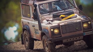 RC Defender 90 / road to the jungle waterfall / 💥🌊