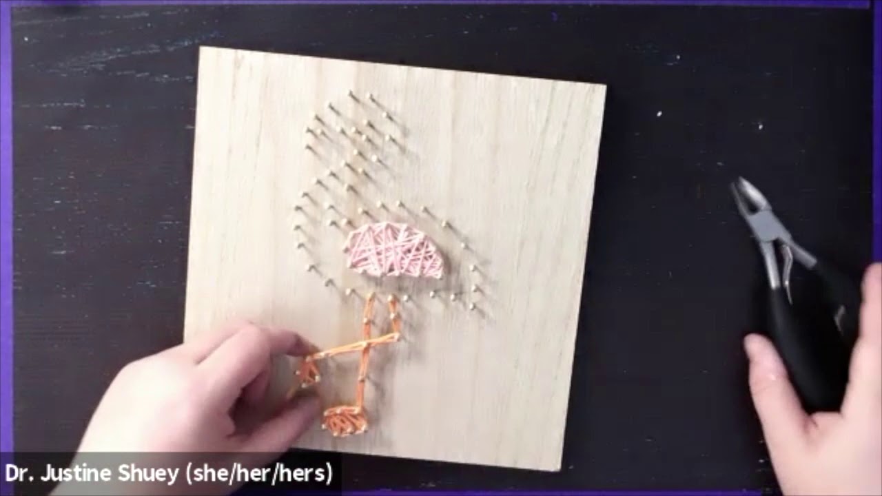 String Art for beginners - Heart - step by step DIY tutorial 