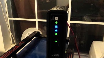 Motorola SBG6580 cable modem, router, and access point
