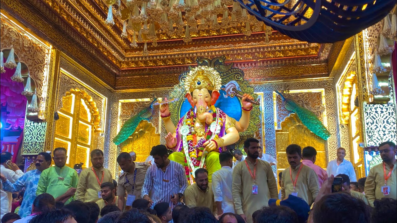 Lal Bagh ka Raja ️🤯||Ganesh chaturthi||vlog - YouTube