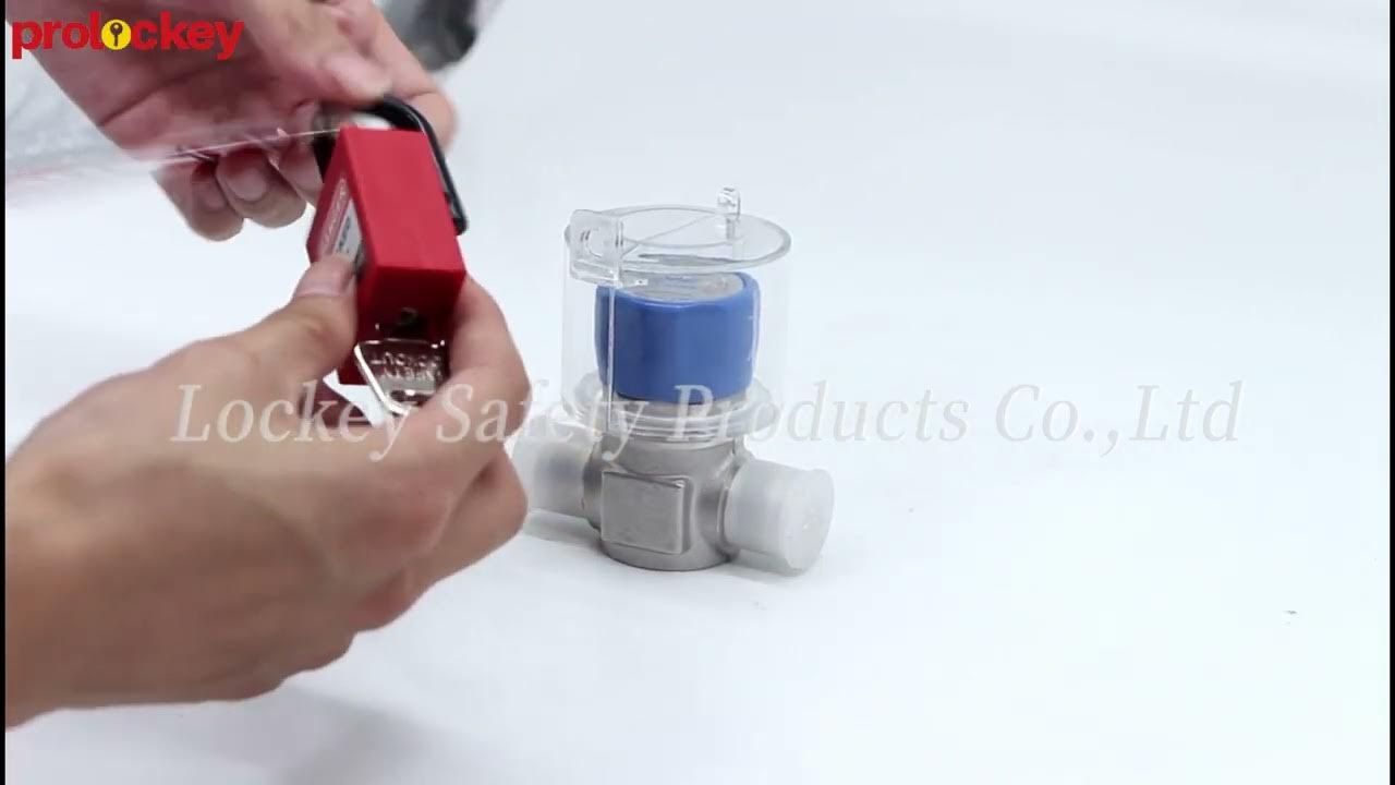 VSBL03 Diaphragm Valve Lockout YouTube