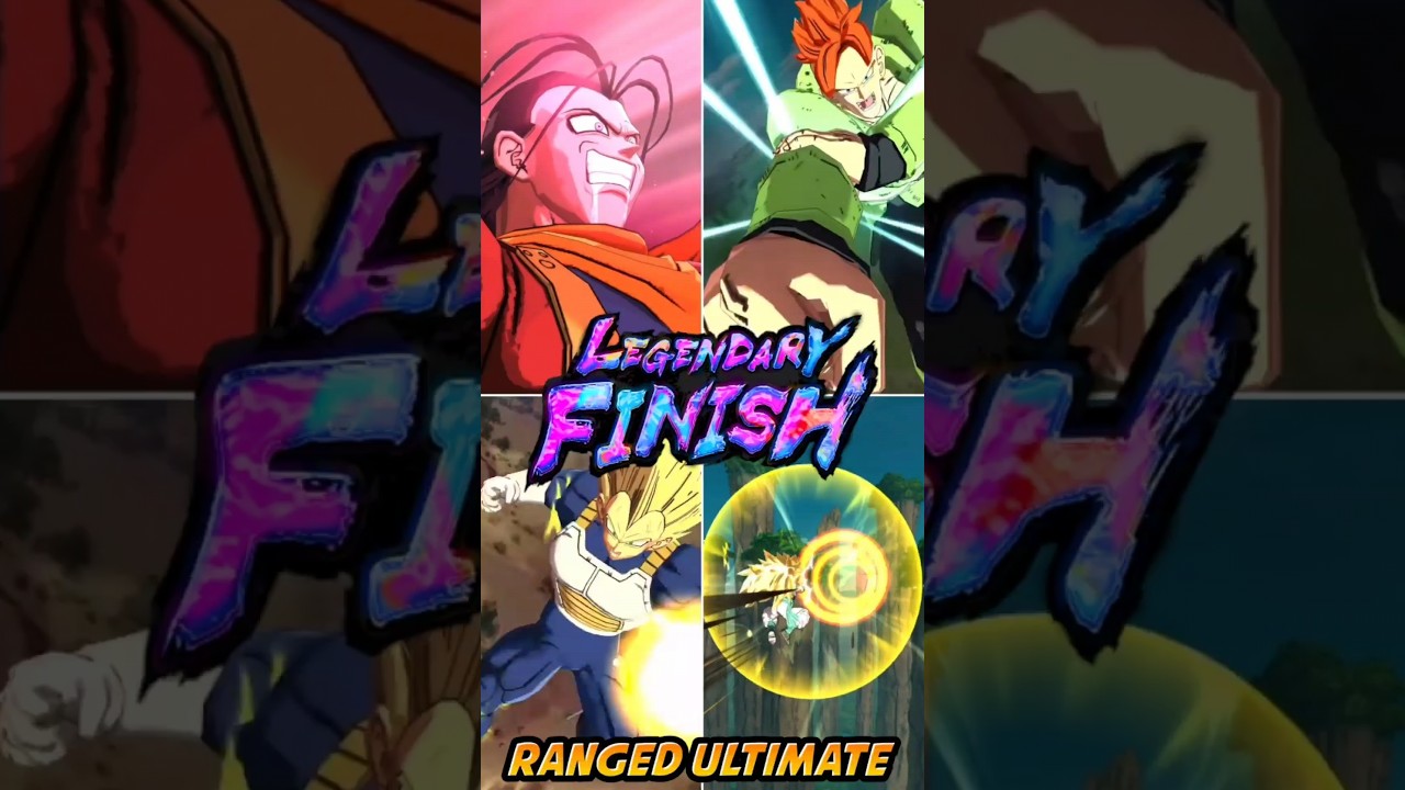 Ranged Ultimates vs Super 17 Absorb!!-Dragon Ball Legends 