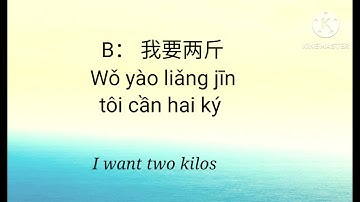 Tiếng trung giao tiếp. Bài 6: Bạn muốn mua gì/ 你要买什么?