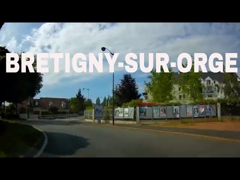 City of Brétigny-sur-Orge- Driving- French region