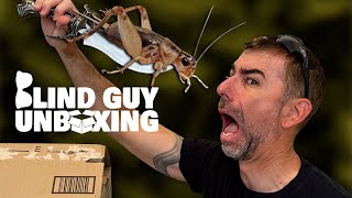 I ate INSECTS!!?? - A Blind Guy unboxing