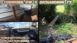 Richardson TX E-Bike Exploration Motovlog Ep. 9 | Coswheel R19