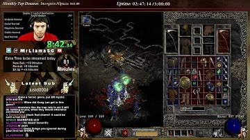 Diablo 2 - Median XL Speedrun!! - 1st try (Necro)