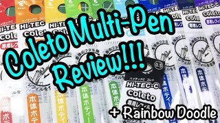 SO MANY COLORS!! | I review the Coleto multi-pen!