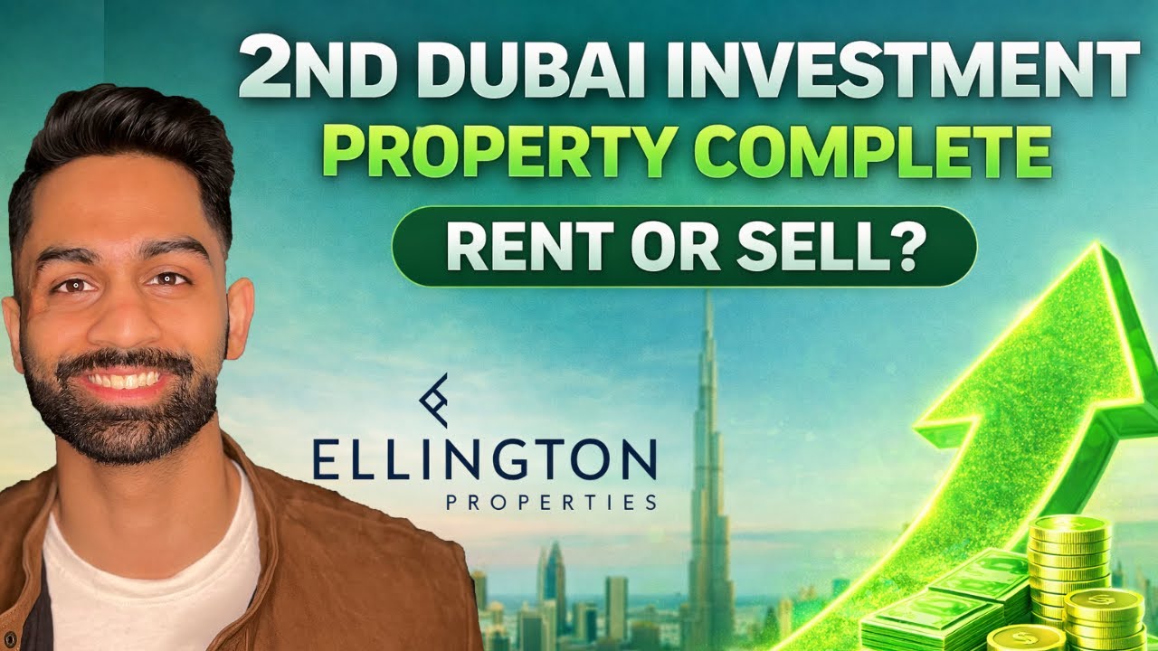 ✅ My 2nd Dubai Investment Property is Complete! (Rent or Sell?)