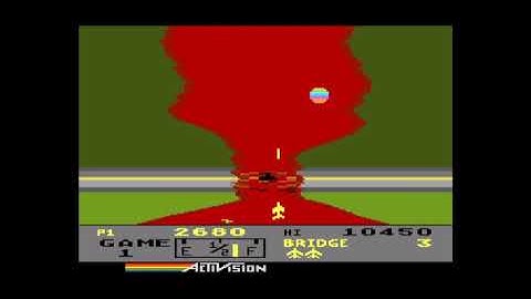 Atari 5200 - River Raid (Activision) 1983 gameplay!