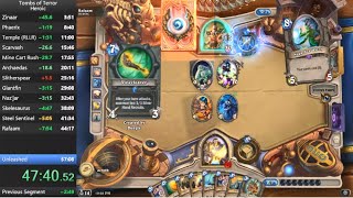 Hearthstone: Heroic League of Explorers Speedrun in 54:36 (beaten)