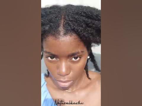  LOOSE NATURAL HAIR TWISTS FOR BEGINNERS : HOW TO TWIST NATURAL HAIR ...