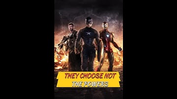 HEROES ARE MADE BY THE PATH THEY CHOOSE, NOT THE POWERS THEY ARE GRACED WITH, - IRON MAN