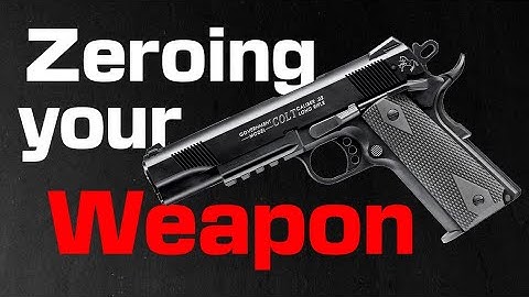 Zeroing Tutorial by Nauman Afzal