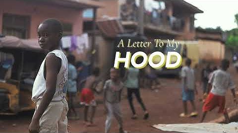 A letter To the hood