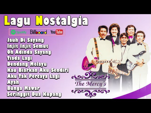 THE MERCY'S BEST SPESIAL ALBUM 📀 TEMBANG NOSTALGIA INDONESIA 🎵 THE MERCY'S 20 LAGU LAGU TERPOPUL class=