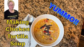 How I Made My (First Ever) Chicken Tortilla Soup - YUMMO Let’s Go!!