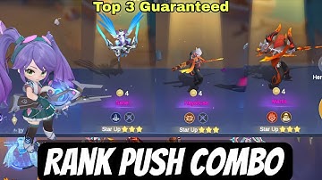 BEST RANK PUSH STRATEGY COMBO 🔥 LAYLA COMMANDER | MAGIC CHESS GO GO SEASON 3 META