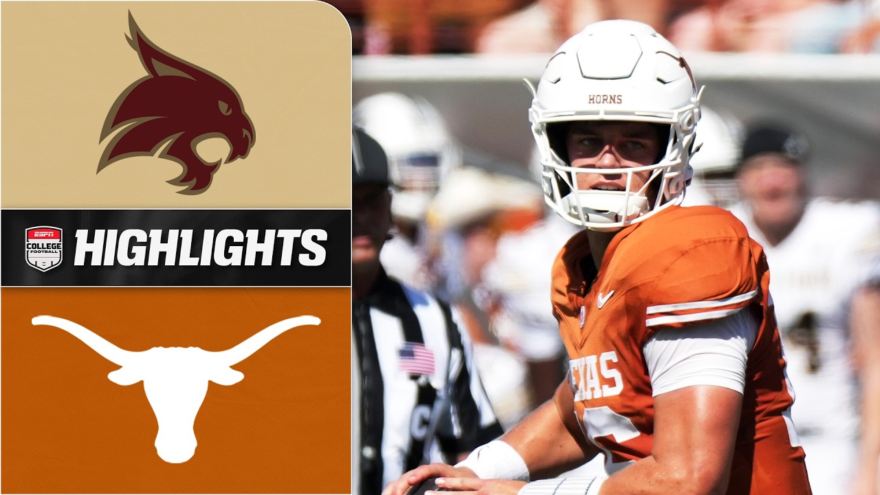 Texas State Bobcats vs. Texas Longhorns | Full Game Highlights | ESPN College Football