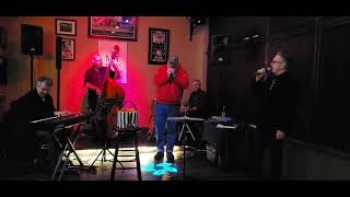 Tall Richard with Dennis Flaherty on  International Jazz Day 4-30-24 @karenwoodhall
