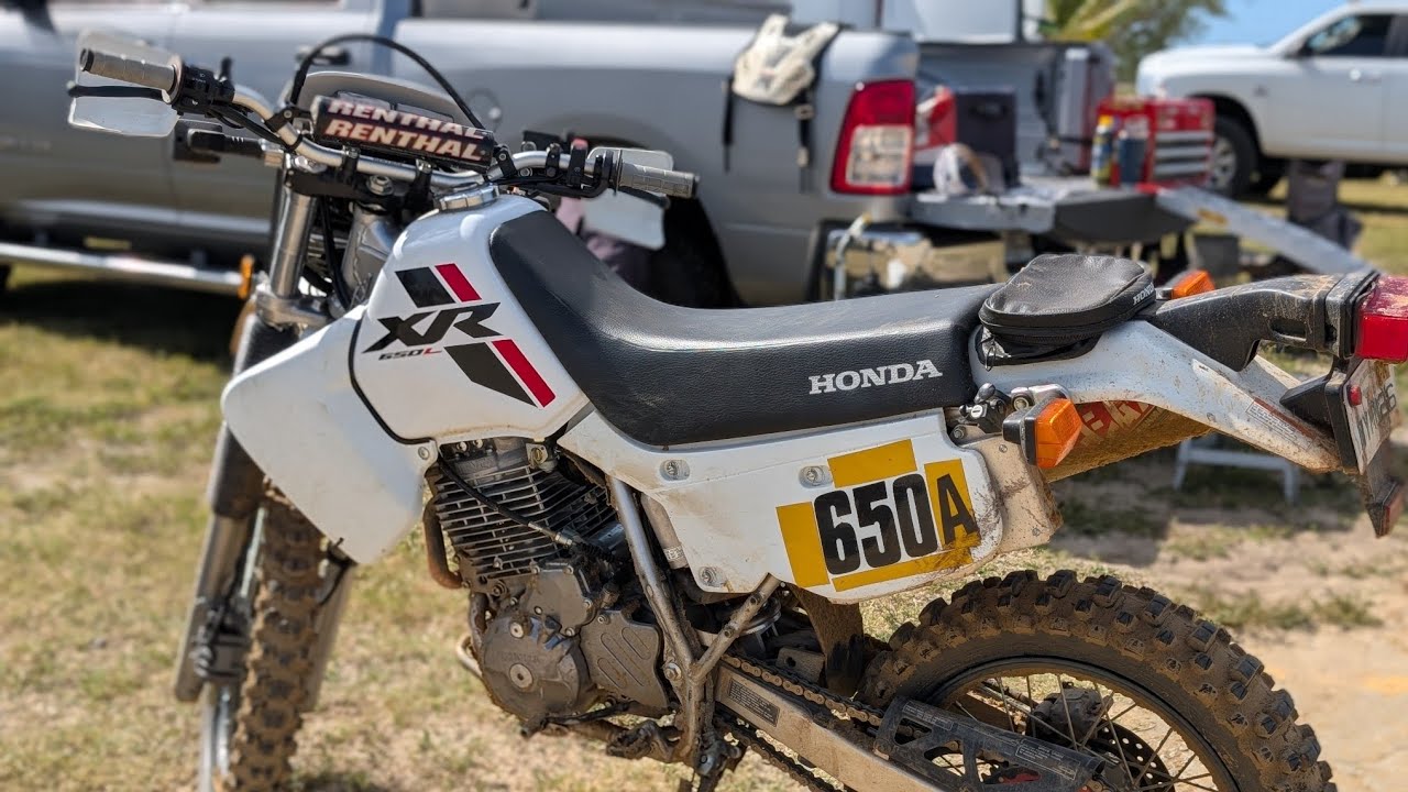 2023 XR650L at MOTOBROS with a lumpy tire! - YouTube