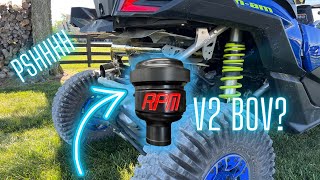 Can Am X3 Gets RPM Blow Off Valve Version 2! (Install & Review)