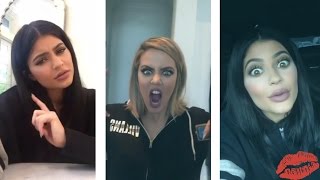 Kylie gets a new puppy w/ Stassie, Jordyn & Khloe Snapchats