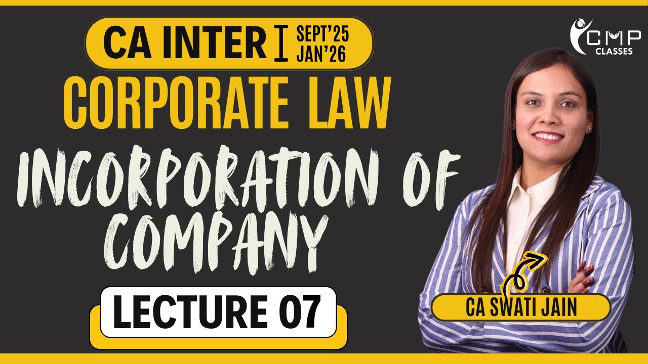 CHAPTER 2 | LECTURE 7 I FREE REGULAR BATCH | CA INTER JAN 26/MAY 26 ...