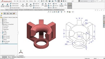 Solidworks Tutorial: Exercise #7 (beginner tutorial)