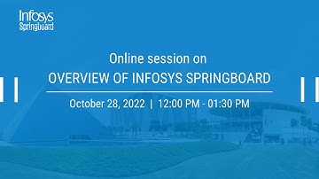 Infosys Springboard