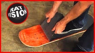 Remove Skateboard & Longboard Grip Tape