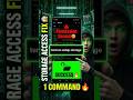 Termux Storage Access Kaise De? | 1 Minute Trick 🔥 #termux #shorts #tech #cybersecurity