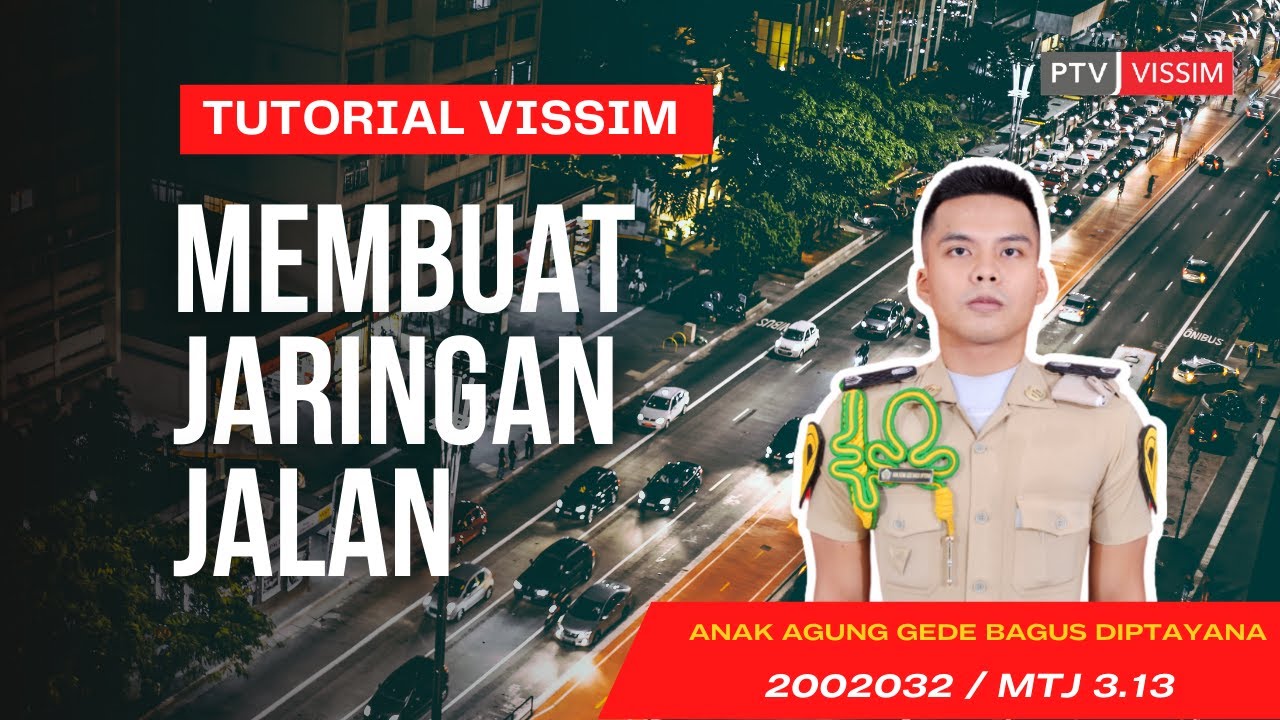 TUTORIAL VISSIM #1 | MEMBUAT JARINGAN JALAN - YouTube