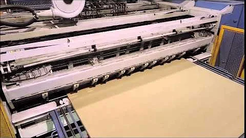 VIDEO OVERSYS U17330515 BHS SRA SLITTER SCORER 2800MM/110"