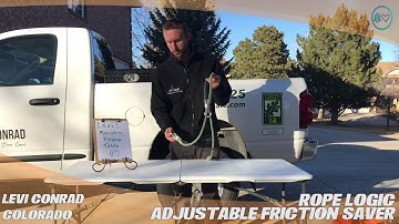 Rope Logic Adjustable Friction Saver - TreeStuff.com Customer Levi Conrad