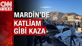 Mardinde Freni Patlayan Tir Dehşet Saçtı