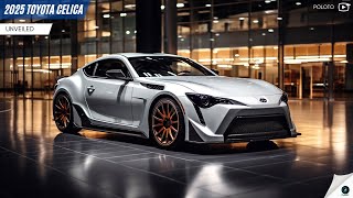 The New 2025 Toyota Celica Unveiled - Combining EV technology and old school thrills