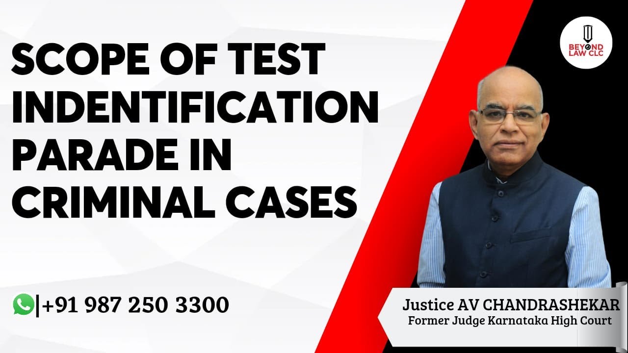 😍 Test identification parade. Understanding Test Identification Parade