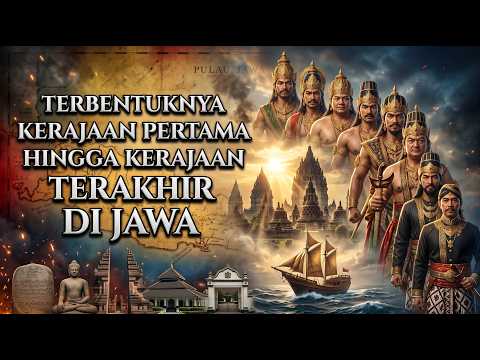 SEJARAH KERAJAAN DI JAWA LENGKAP! Dari Tarumanegara hingga Kasultanan Yogyakarta