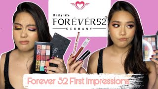 Forever 52 India First Impressions [Swatches, Demo & Mini Review]| MARJORIE M screenshot 2
