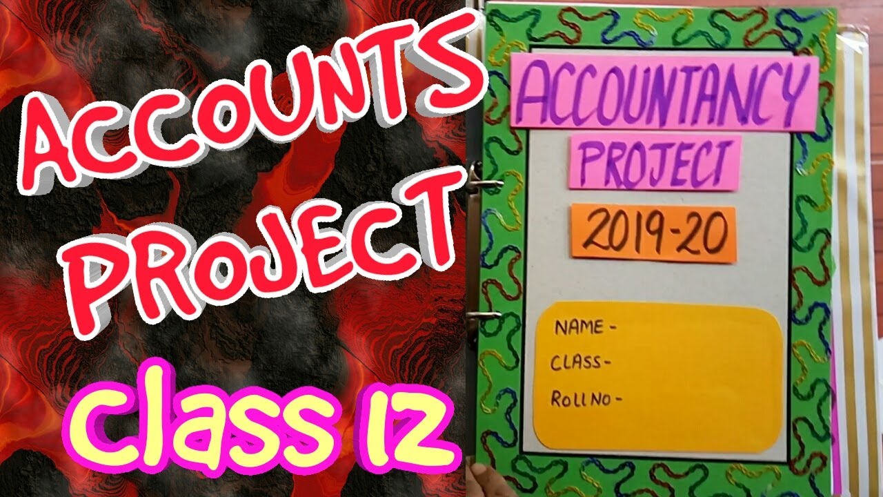 download class 12th accounts project front page download class 12th accounts project front page