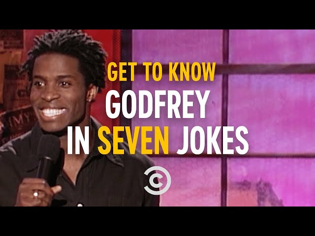 “I Almost Died Trick-or-Treating” - Get to Know Godfrey in Seven Jokes class=