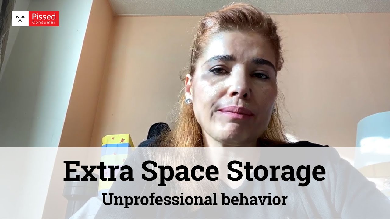 Extra Space Storage Reviews - Unprofessional behavior