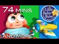 Itsy Bitsy Spider | Part 2 | Plus Lots More Nursery Rhymes | 74 Mins Compilation from LittleBabyBum!