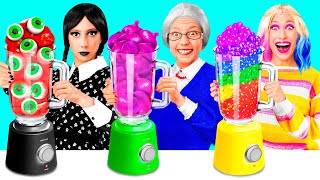 видео: Кулінарний Челендж: Уенсдей Проти Бабусі | Смішні Челенджі картинка: Кулінарний Челендж: Уенсдей Проти Бабусі | Смішні Челенджі