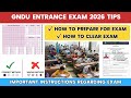 GNDU Entrance Exam 2026 Tips | How to Prepare for Gndu Entrance Exam | How to Clear Entrance Exam