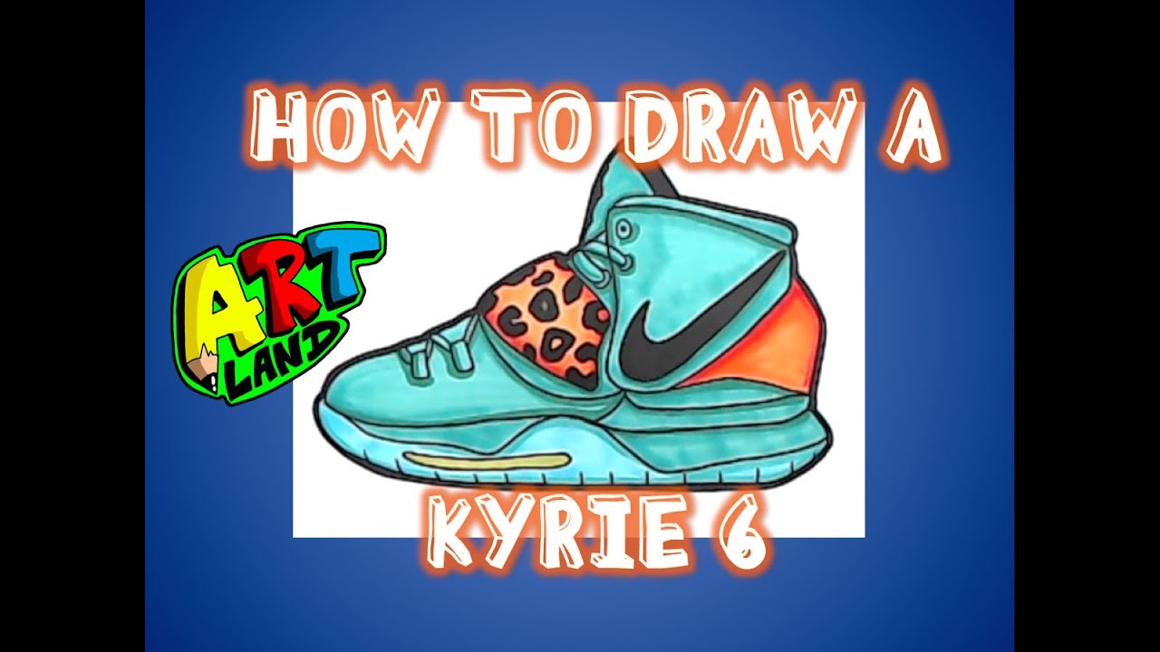 kyrie shoes drawing