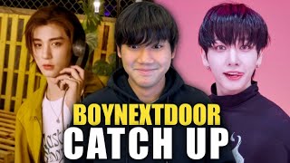 [REACTION] BOYNEXTDOOR CATCH UP // SWORD FIGHT, STUDIO CHOOM Behind, DOOR GROUND, Dance Practice